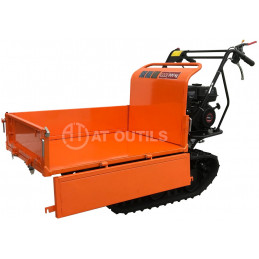 Mini Dumper 4 roues motrices 300kg – 6,5ch - Brouette à moteur