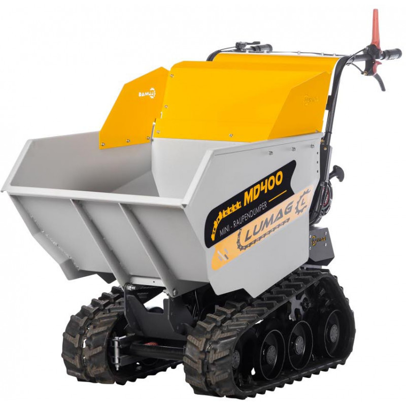 Mini Dumper sur chenilles PRO 400kg HONDA 5,5cv