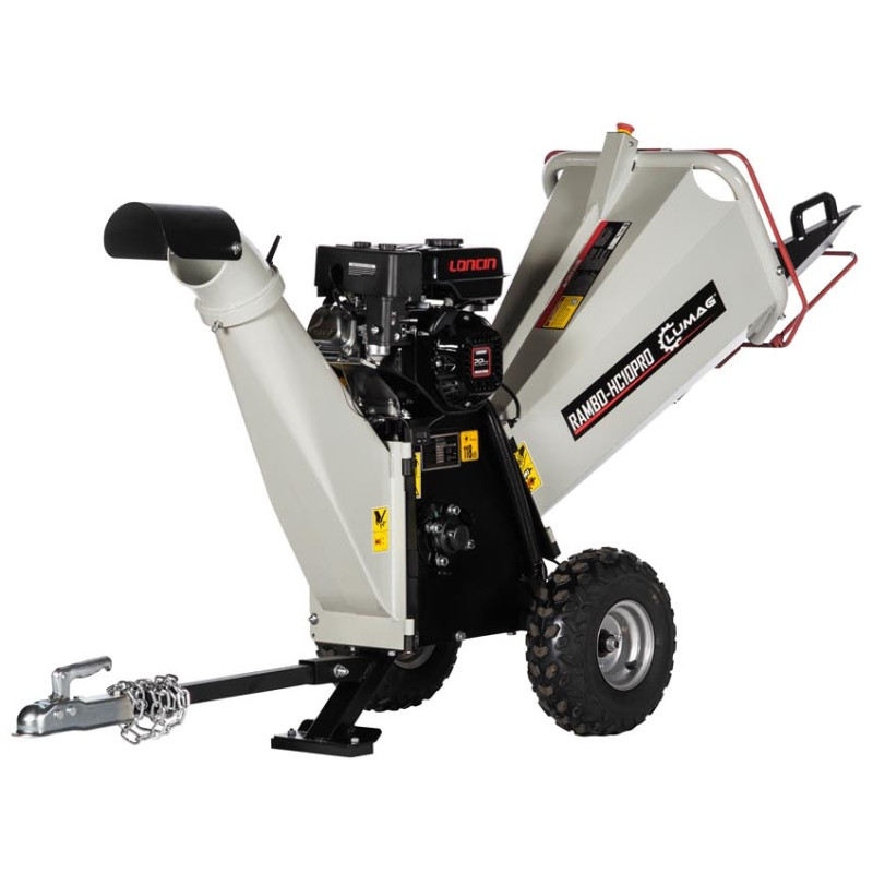 Broyeur de branches et végétaux LUMAG 7cv – 10cm - RAMBO HC10PRO