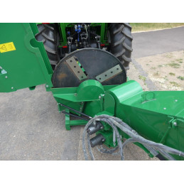 Broyeur de branches et végétaux GEO ECO22 ECO 22-Z PRO - 20 cm Ameneurs hydrauliques - Prise de force tracteur