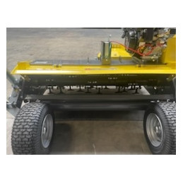 Tondo Broyeur renforcé ATV120 pour Quad - Moteur LONCIN 15ch démarrage électrique - Capot ouvrable - équipé de marteaux