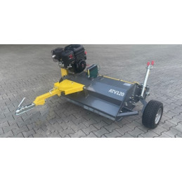 Tondo Broyeur renforcé ATV120 pour Quad - Moteur LONCIN 15ch démarrage électrique - Capot ouvrable - équipé de marteaux