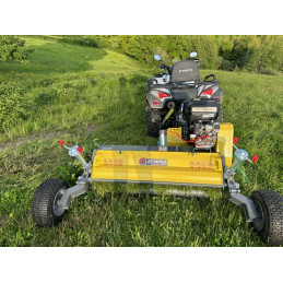 Tondo Broyeur renforcé ATV120 pour Quad - Moteur LONCIN 15ch démarrage électrique - Capot ouvrable - équipé de marteaux