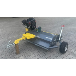 Tondeuse débrousailleuse Tondo Broyeur renforcé Quad - Capot ouvrable - Moteur B&S 13,5ch démarrage électrique avec marteaux
