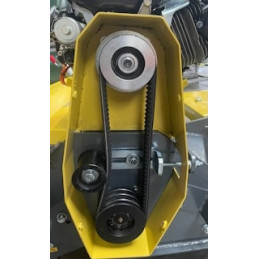 Tondeuse débrousailleuse Tondo Broyeur renforcé Quad - Capot ouvrable - Moteur B&S 13,5ch démarrage électrique avec marteaux