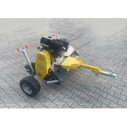 Tondeuse débrousailleuse Tondo Broyeur renforcé Quad - Capot ouvrable - Moteur B&S 13,5ch démarrage électrique avec marteaux
