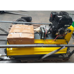 Tondeuse débrousailleuse Tondo Broyeur renforcé Quad - Capot ouvrable - Moteur B&S 13,5ch démarrage électrique avec marteaux