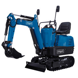 Mini pelle micro-pelle excavatrice SCHEPPACH EXC815 - 8.8kN - 8.5 CV - 6.3kW