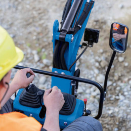 Mini pelle micro-pelle excavatrice SCHEPPACH EXC815 - 8.8kN - 8.5 CV - 6.3kW