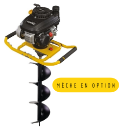 Tarière professionnelle LUMAG EB400PRO – moteur Essence 4 temps – 2 personnes