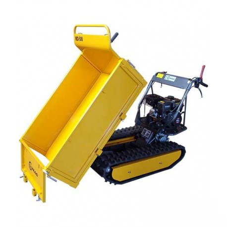 Mini Dumper sur chenilles 500kg – 6,5ch