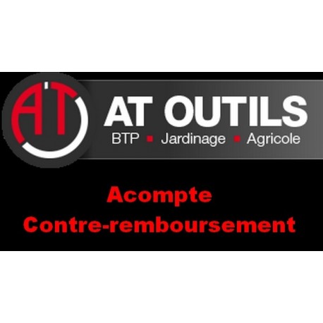 Acompte contre-remboursement Acompte contre-remboursement