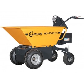 Minidumper électrique sur roues 500kg – 48V