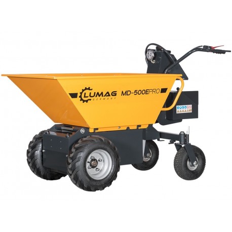 Minidumper électrique sur roues 500kg – 48V