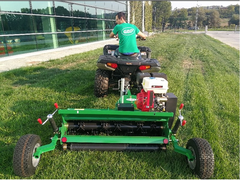 Tondo Broyeur Tondeuse autonome Quad GEO ATV 120 OT OPEN TOP 15cv