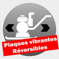 Plaques vibrantes Réversibles (Avant / Arrière)